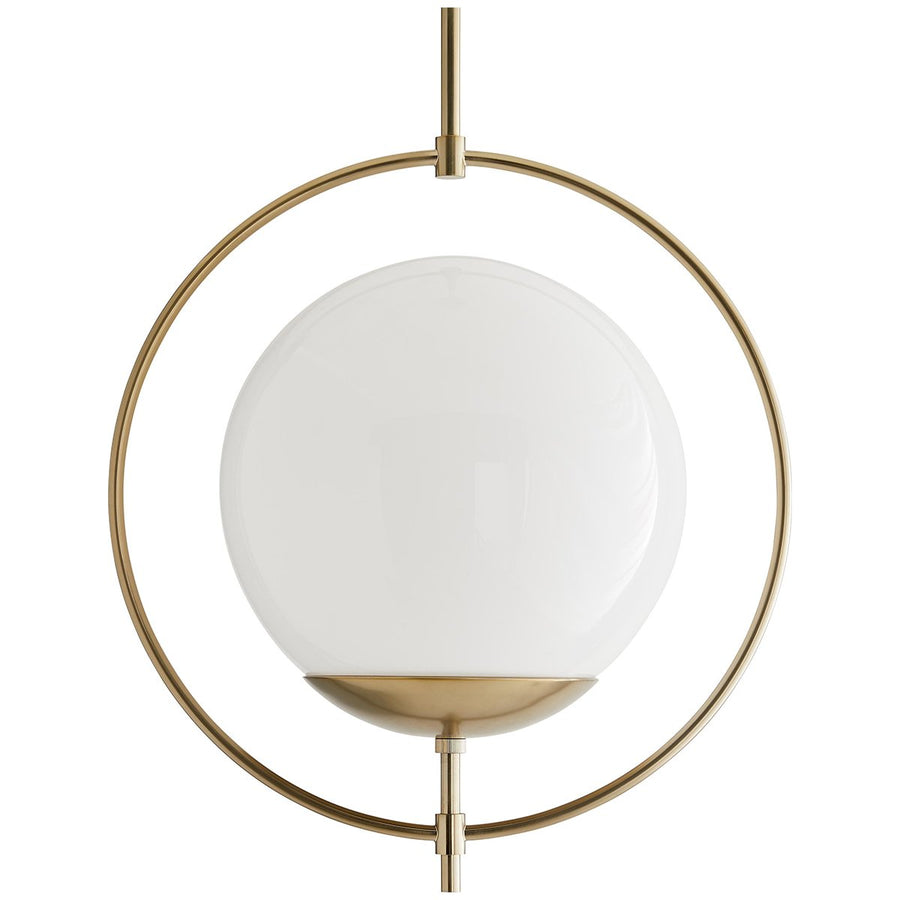 Arteriors Volta Pendant - Pale Brass