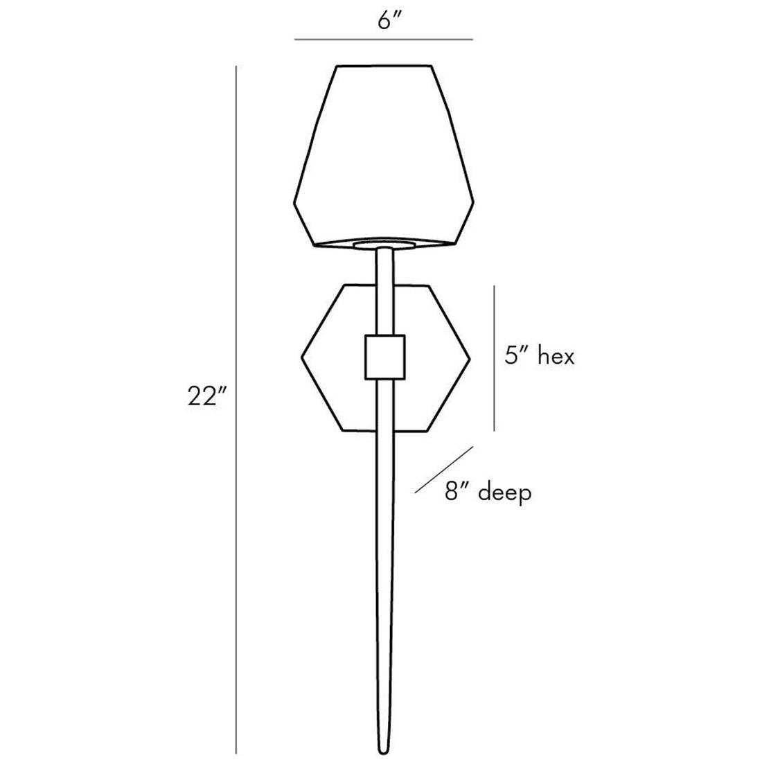 Arteriors Gemma Sconce