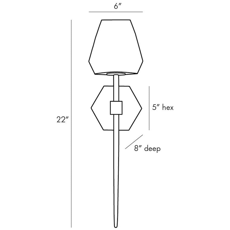 Arteriors Gemma Sconce