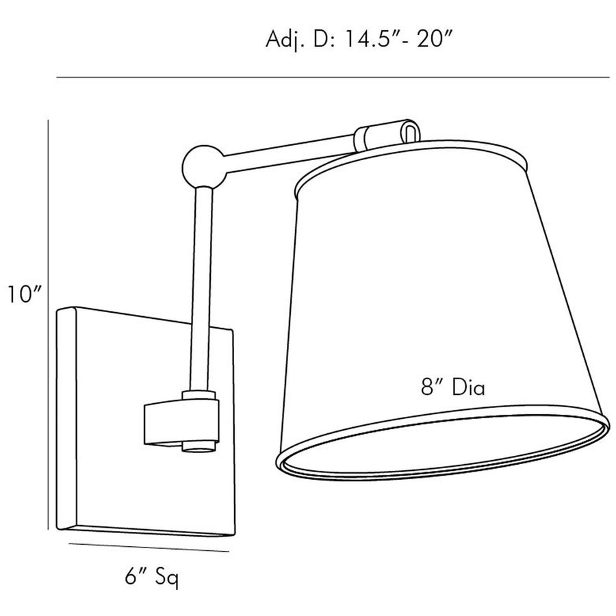 Arteriors Watson Sconce