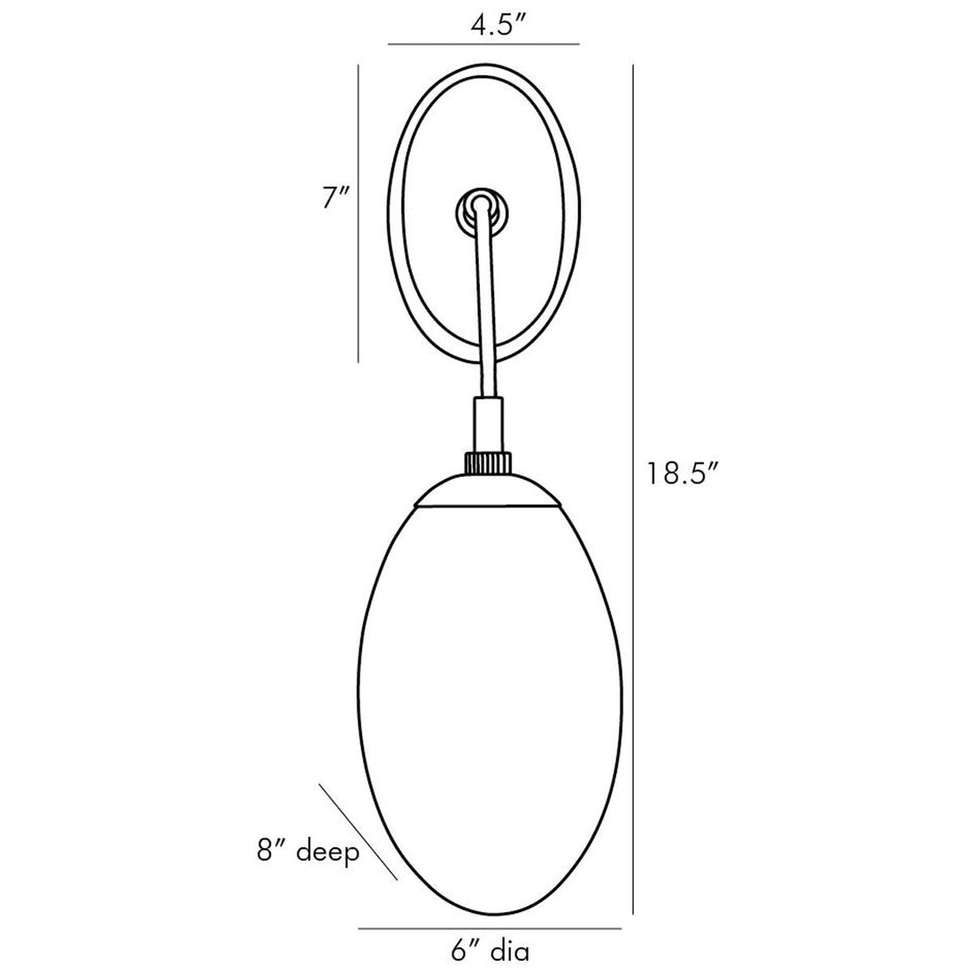 Arteriors Bindi Sconce