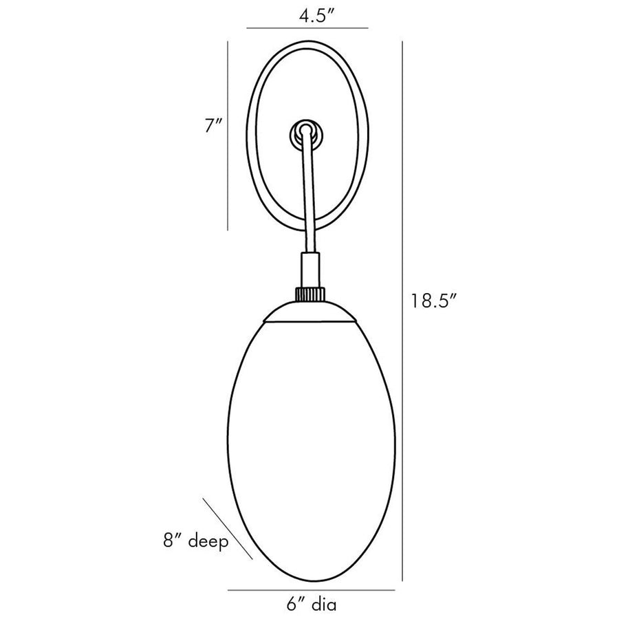 Arteriors Bindi Sconce