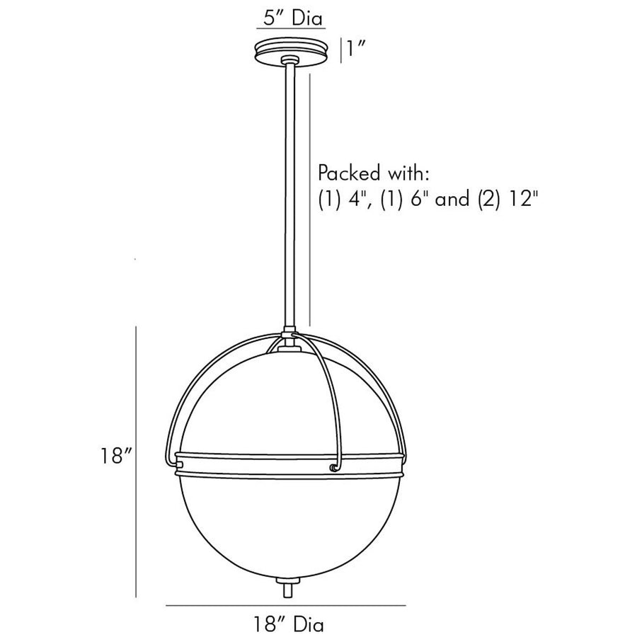 Arteriors Dorothy Pendant