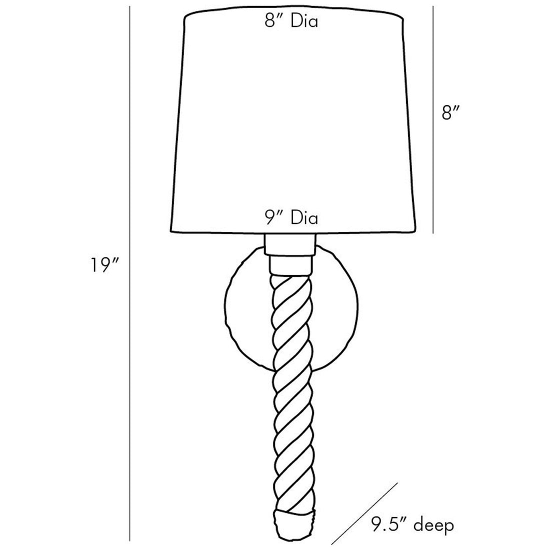 Arteriors Douglas Sconce