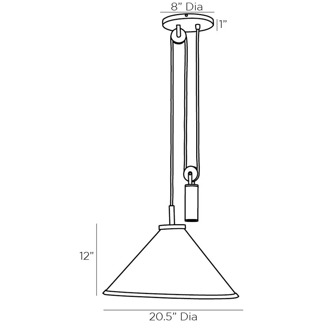 Arteriors Norfolk Pendant