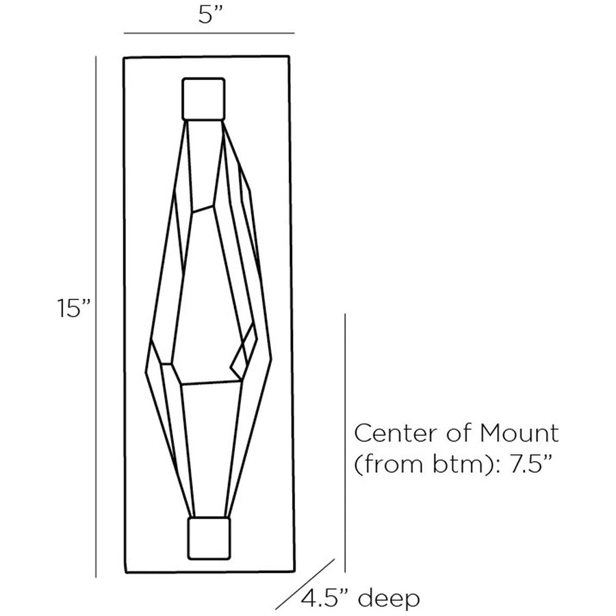 Arteriors Maisie Sconce