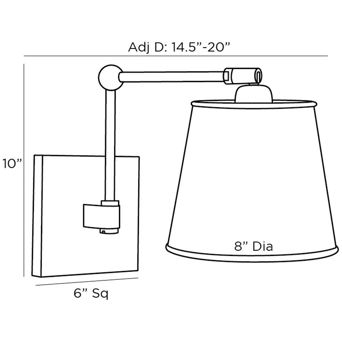 Arteriors Watson Sconce