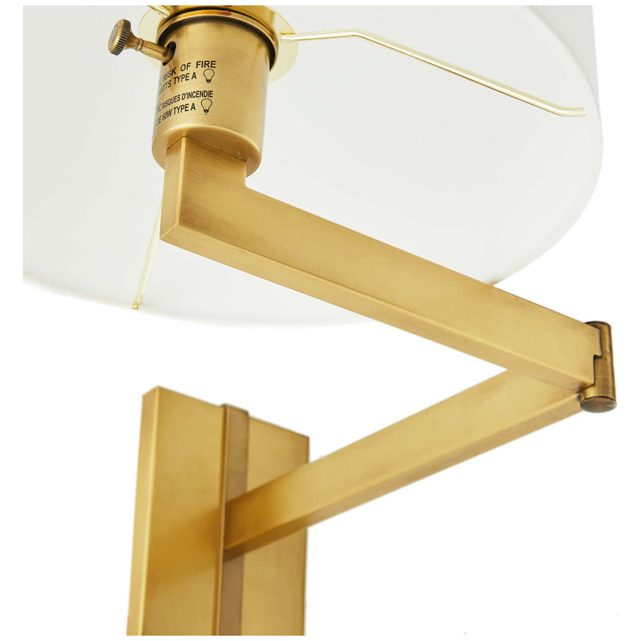 Arteriors Portland Sconce, Antique Brass