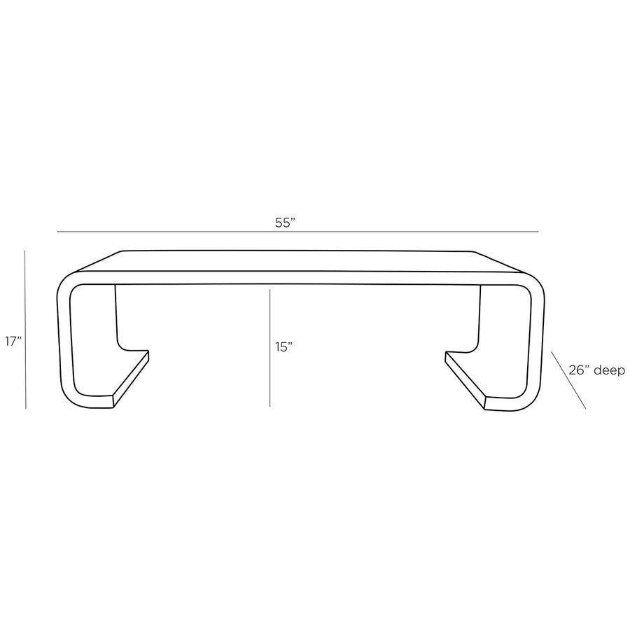 Arteriors Turnley Cocktail Table