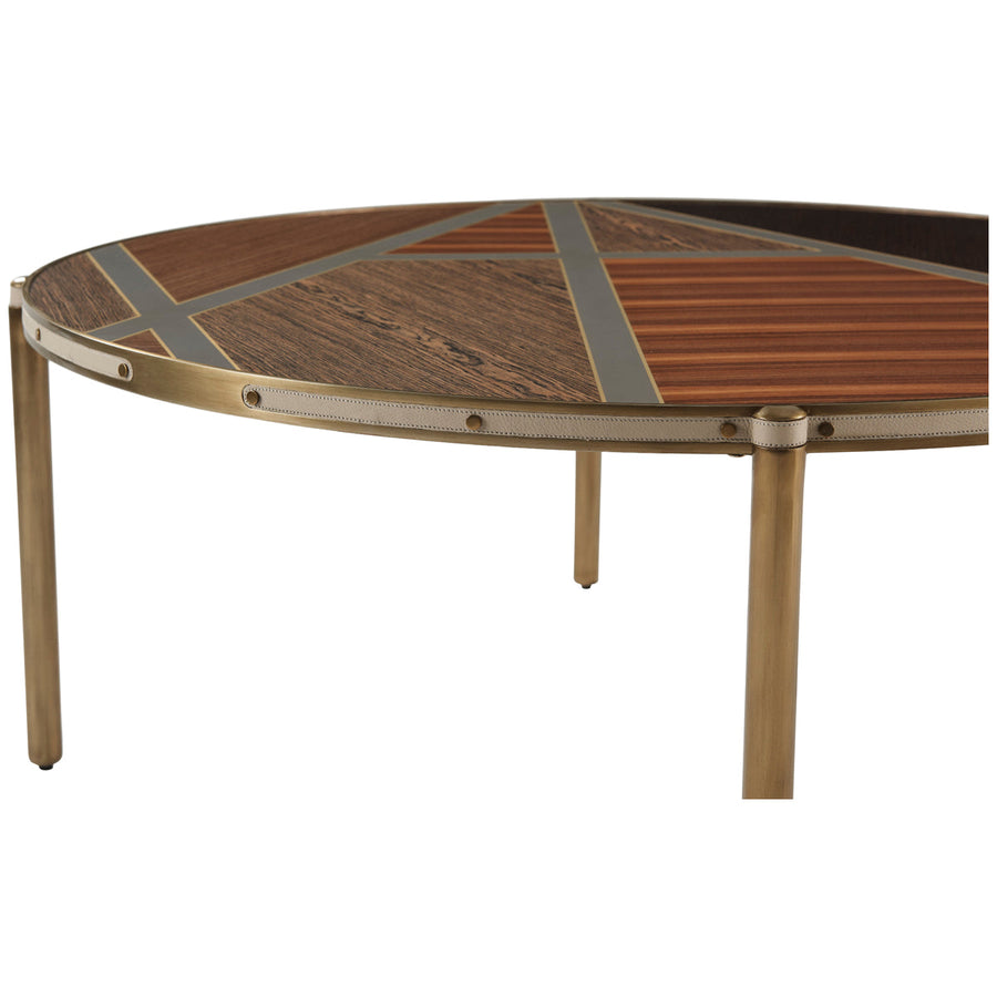 Theodore Alexander Iconic Round Cocktail Table