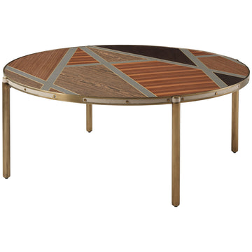 Theodore Alexander Iconic Round Cocktail Table