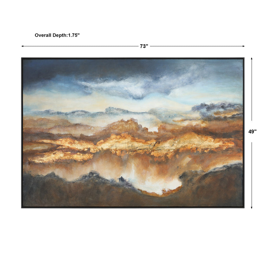 Uttermost Valley of Light Landscape Art