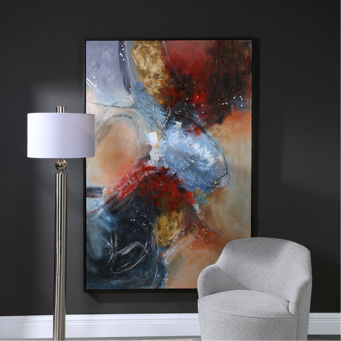 Uttermost Summer Sunset Abstract Art