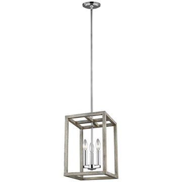 Sea Gull Lighting Moffet Street 3-Light Hall/Foyer Light