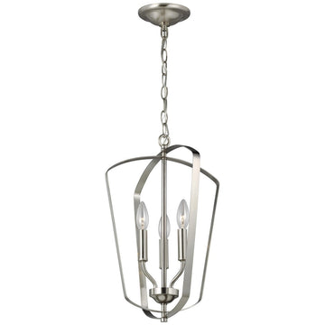 Sea Gull Lighting Romee Small 3-Light Hall/Foyer Light