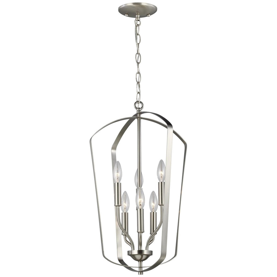 Sea Gull Lighting Romee Large 6-Light Hall/Foyer Light