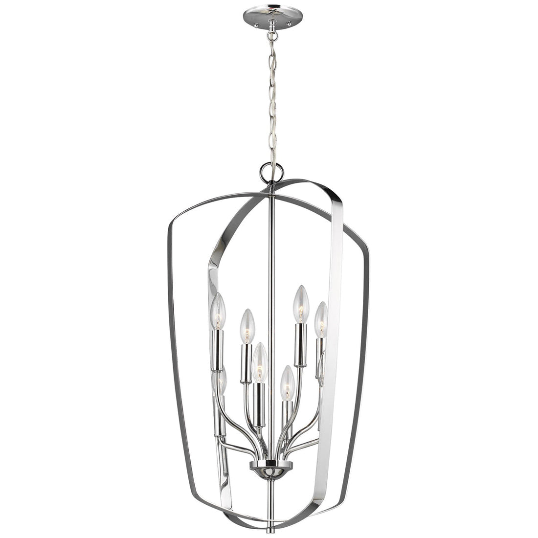 Sea Gull Lighting Romee Large 8-Light Hall/Foyer Pendant without Bulb