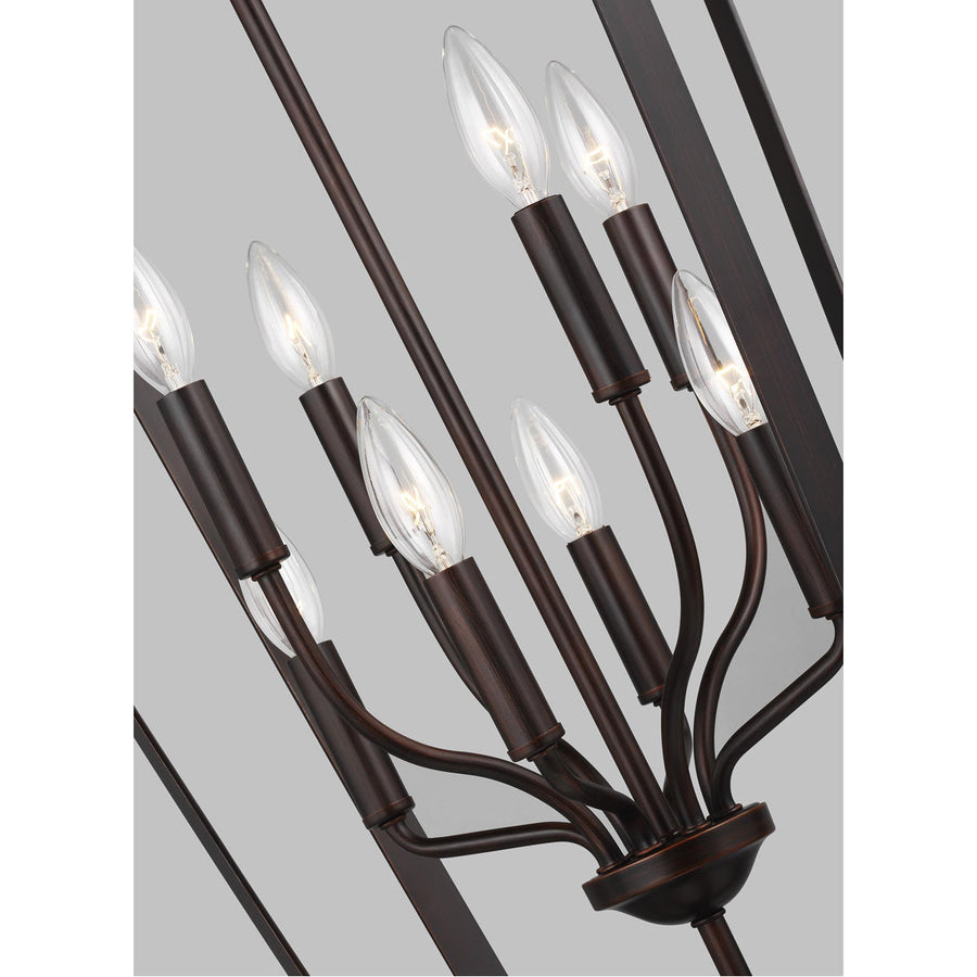 Sea Gull Lighting Romee Large 8-Light Hall/Foyer Pendant without Bulb