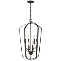 Sea Gull Lighting Romee Large 8-Light Hall/Foyer Pendant without Bulb