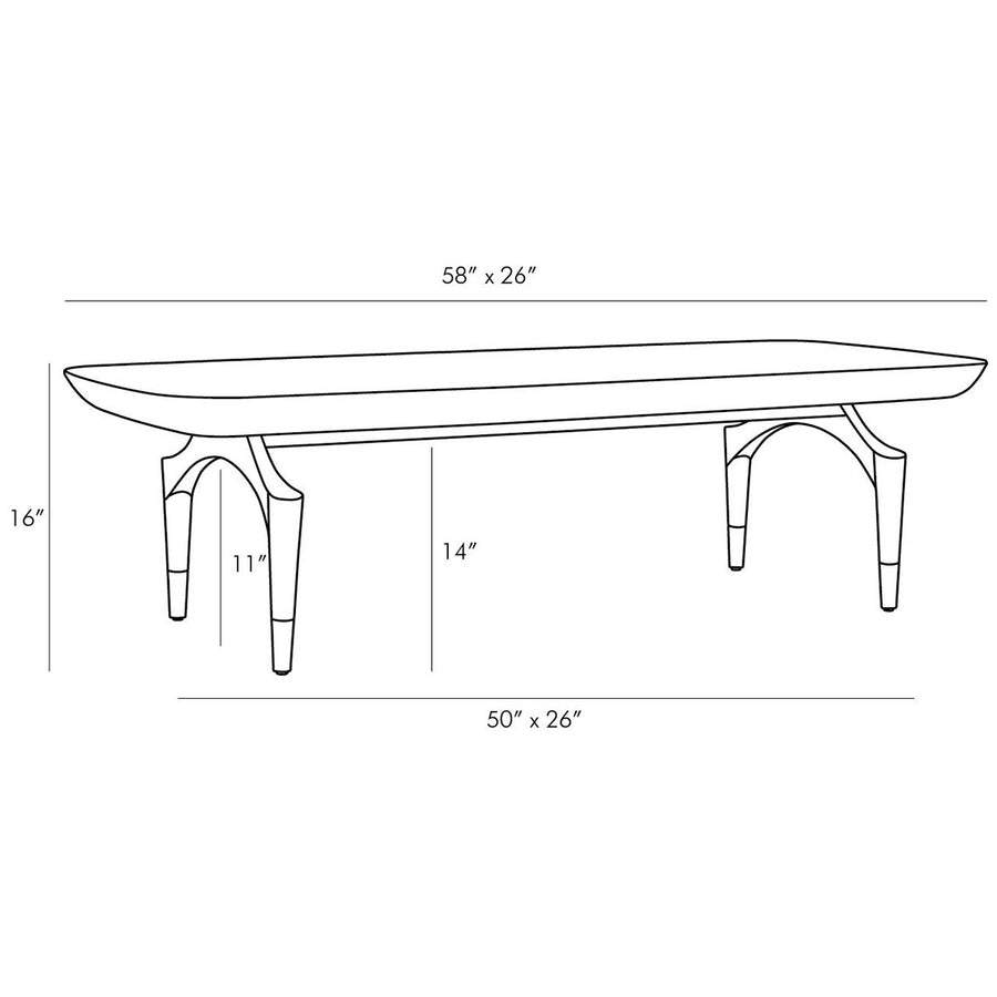 Arteriors Wagner Cocktail Table