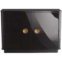 Arteriors Kennedy Chest - High Gloss Black Lacquer