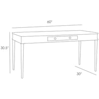 Arteriors Jobe Desk - Ebony