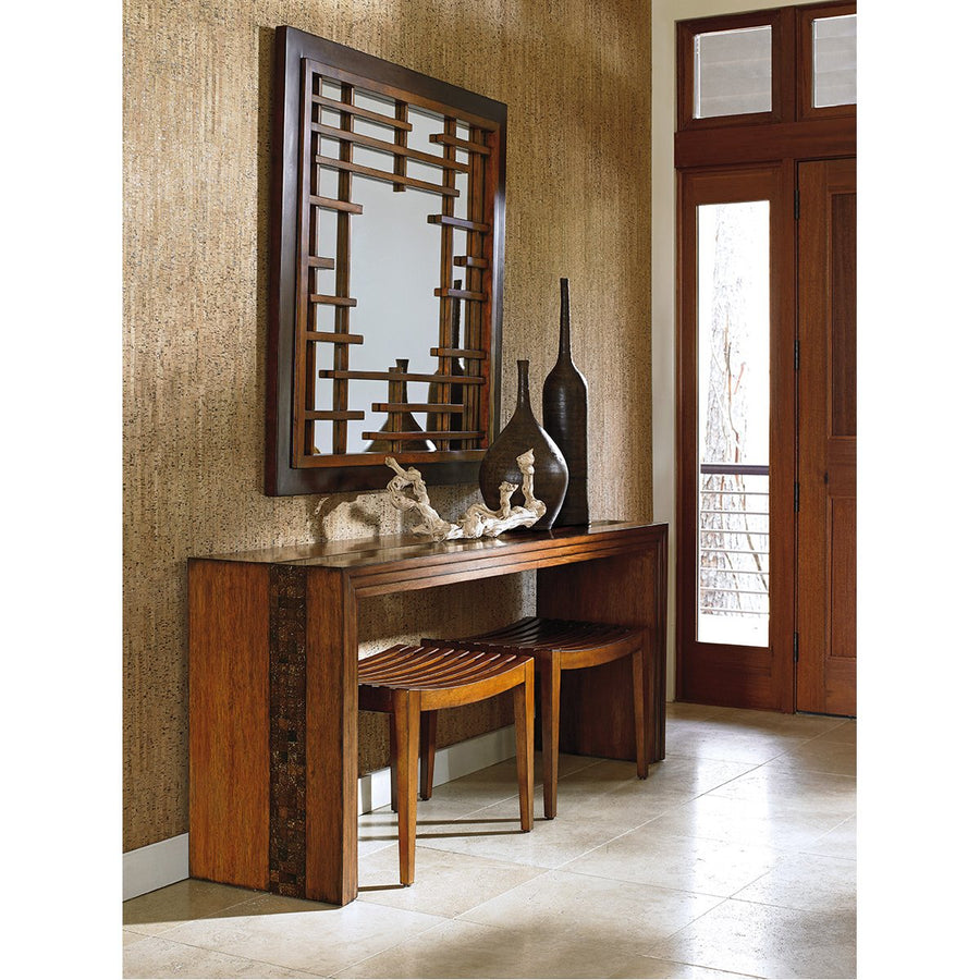 Tommy Bahama Island Fusion Mikasa Square Mirror