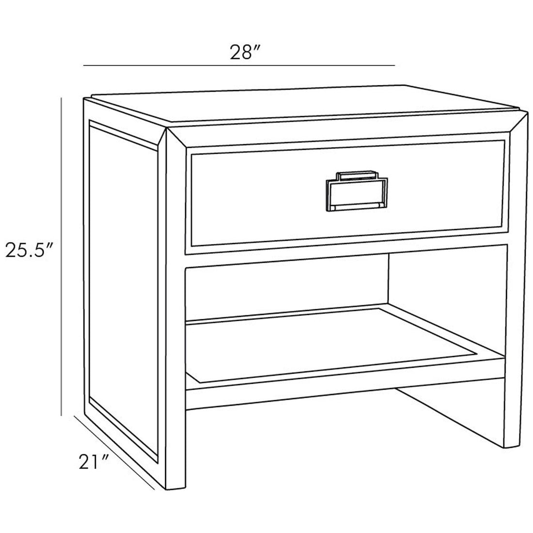 Arteriors Ethan End Table