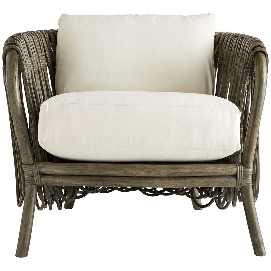 Arteriors Strata Lounge Chair, Gray Wash