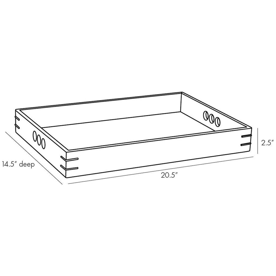 Arteriors Gustav Tray