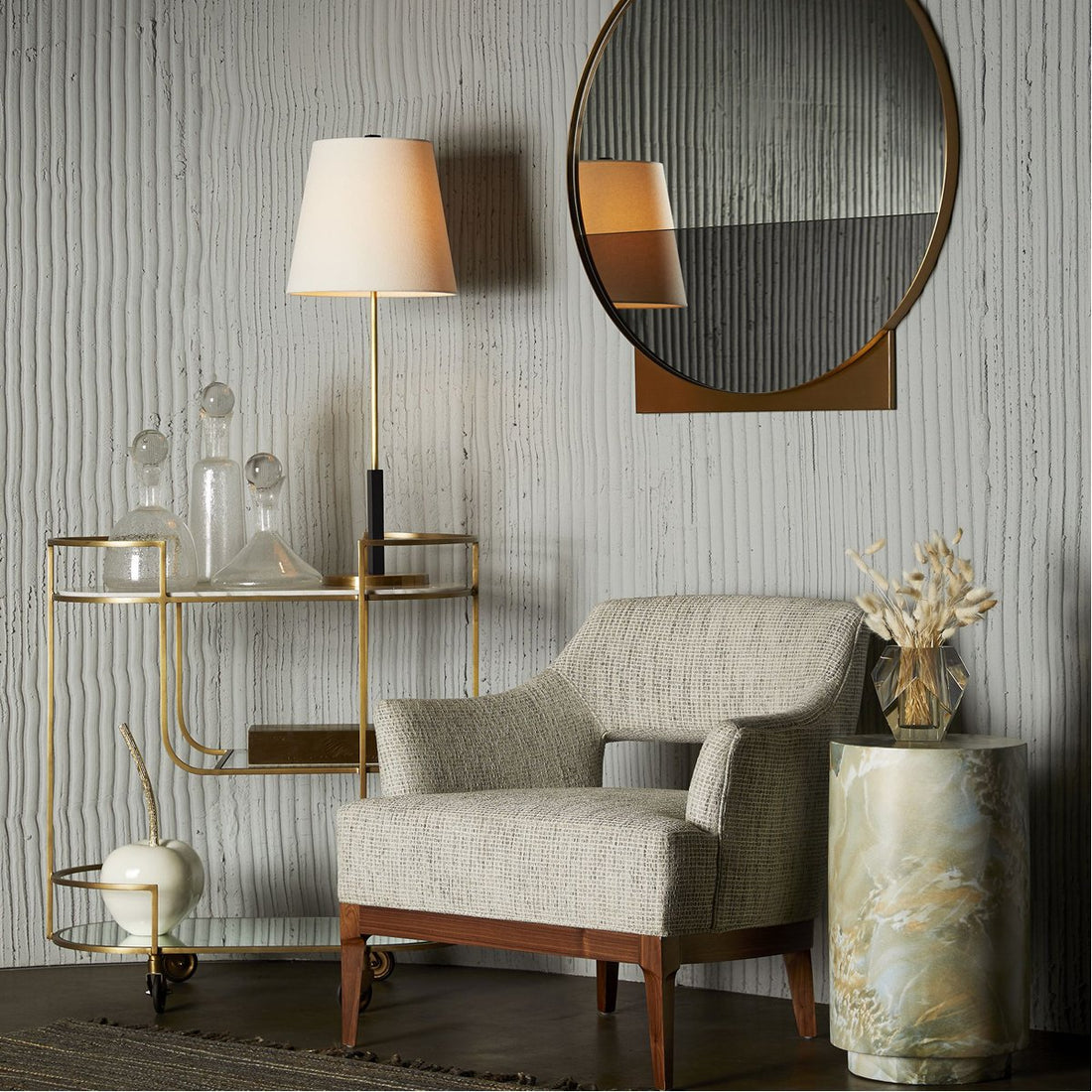 Arteriors Herbie Accent Table