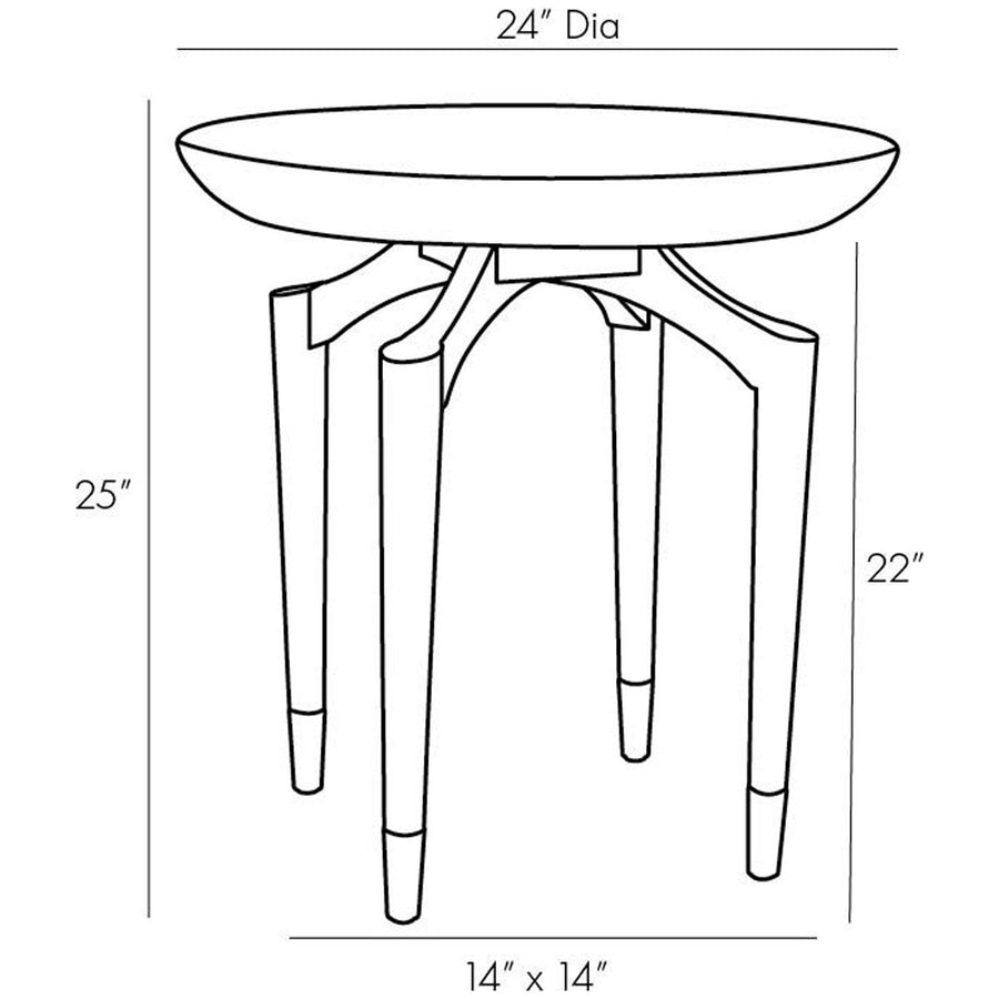 Arteriors Wagner Side Table