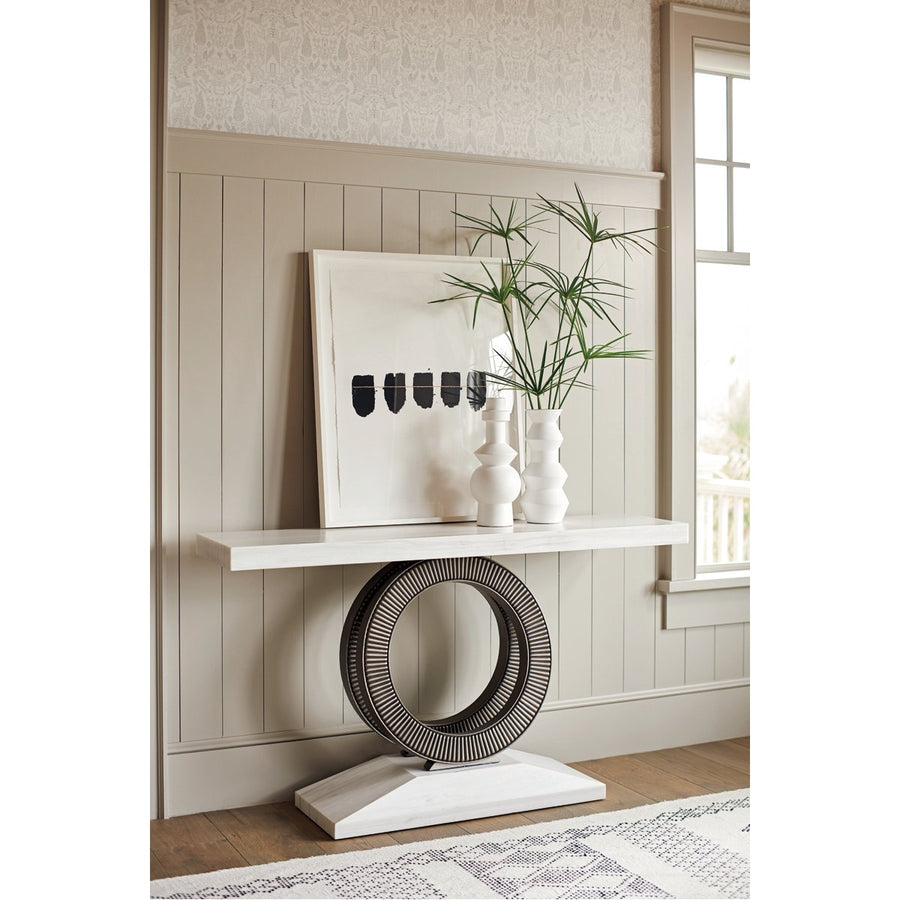 Tommy Bahama Ocean Breeze Wayfarer Stone Top Console Table