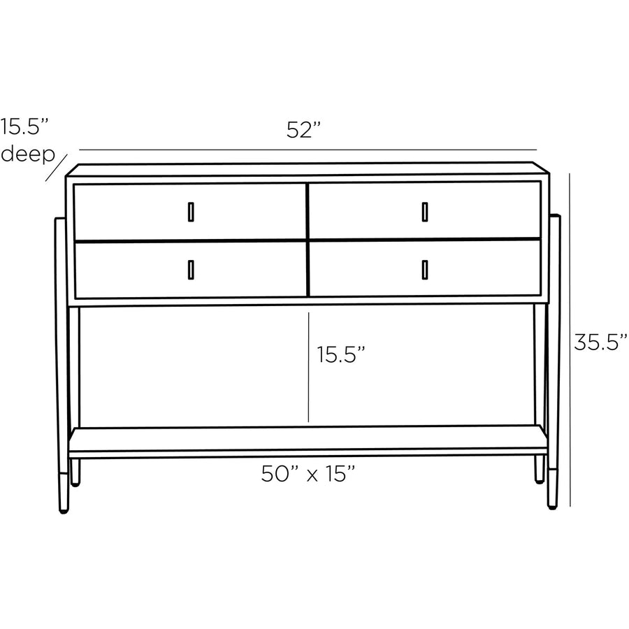 Arteriors Nora Console Table