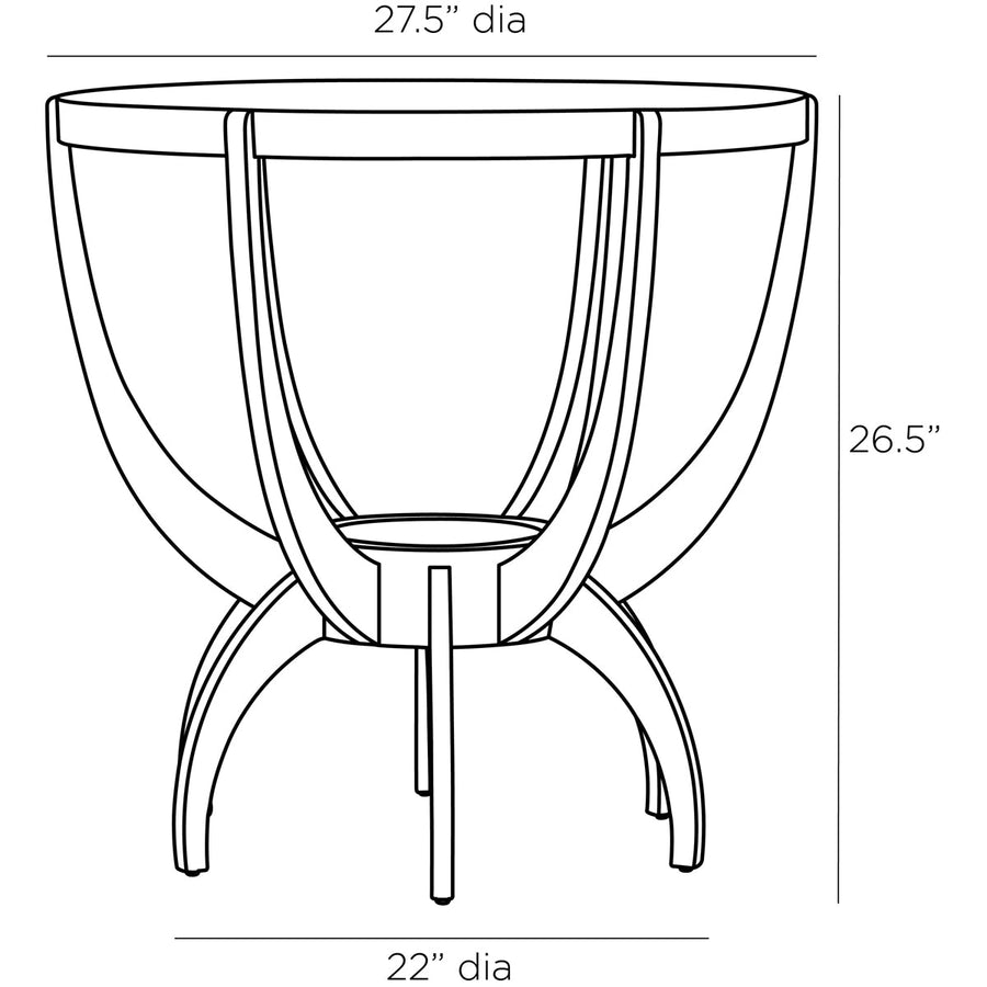 Arteriors Nia End Table