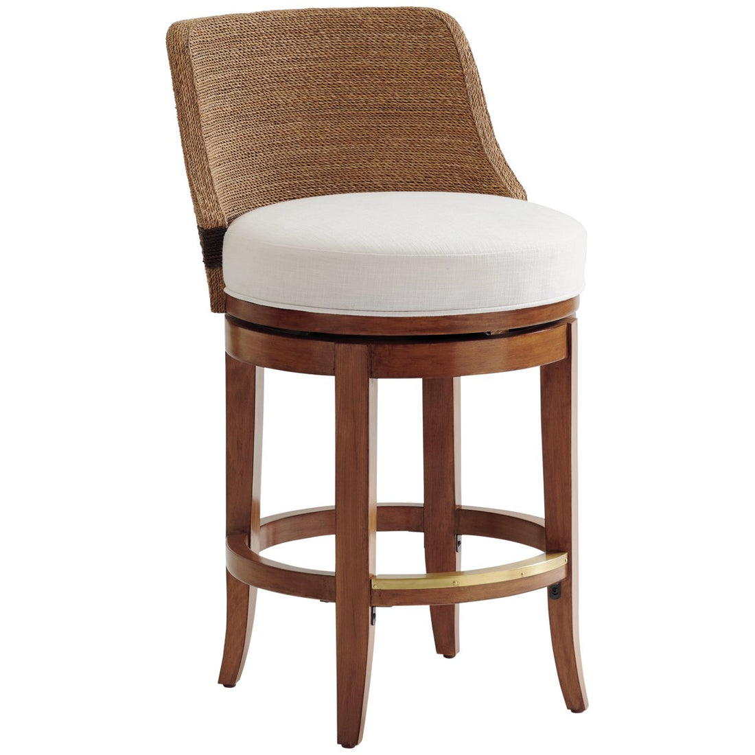 Tommy Bahama Palm Desert Kipton Swivel Counter Stool