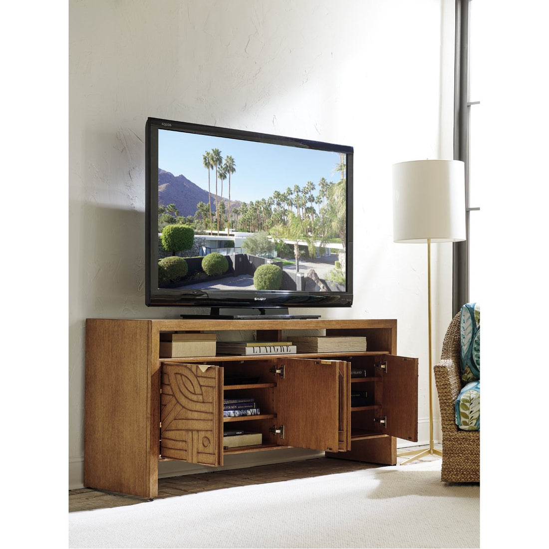 Tommy Bahama Palm Desert Manning Media Console