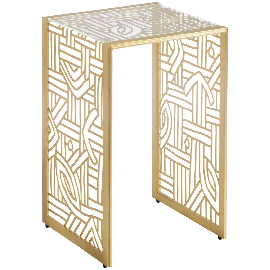 Tommy Bahama Palm Desert Redford Metal Accent Table