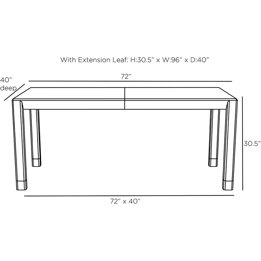 Arteriors Springer Dining Table