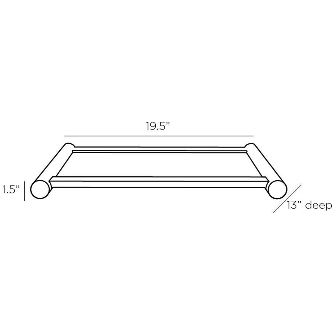 Arteriors Robin Tray