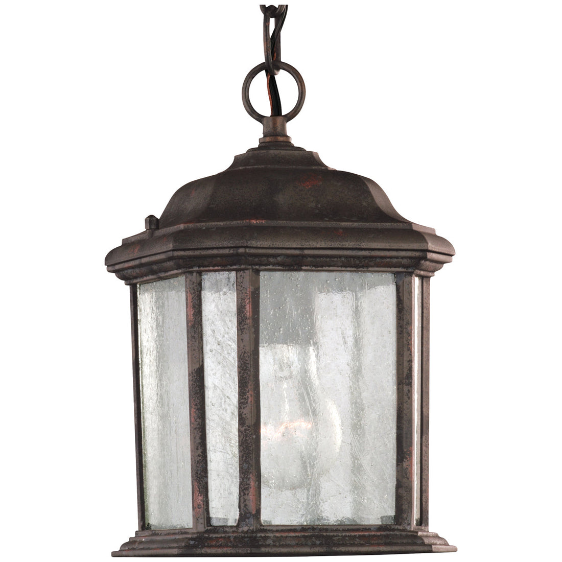 Sea Gull Lighting Kent 1-Light Outdoor Semi-Flush Pendant