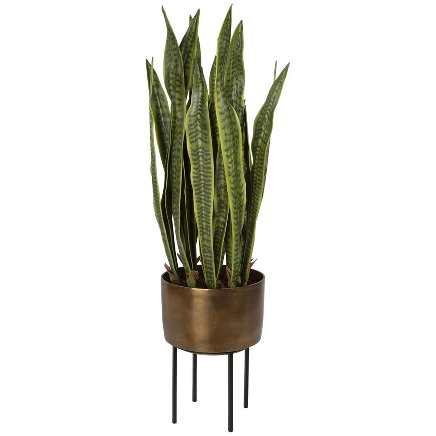 Uttermost Fasita Brass Planter, 2 Cartons