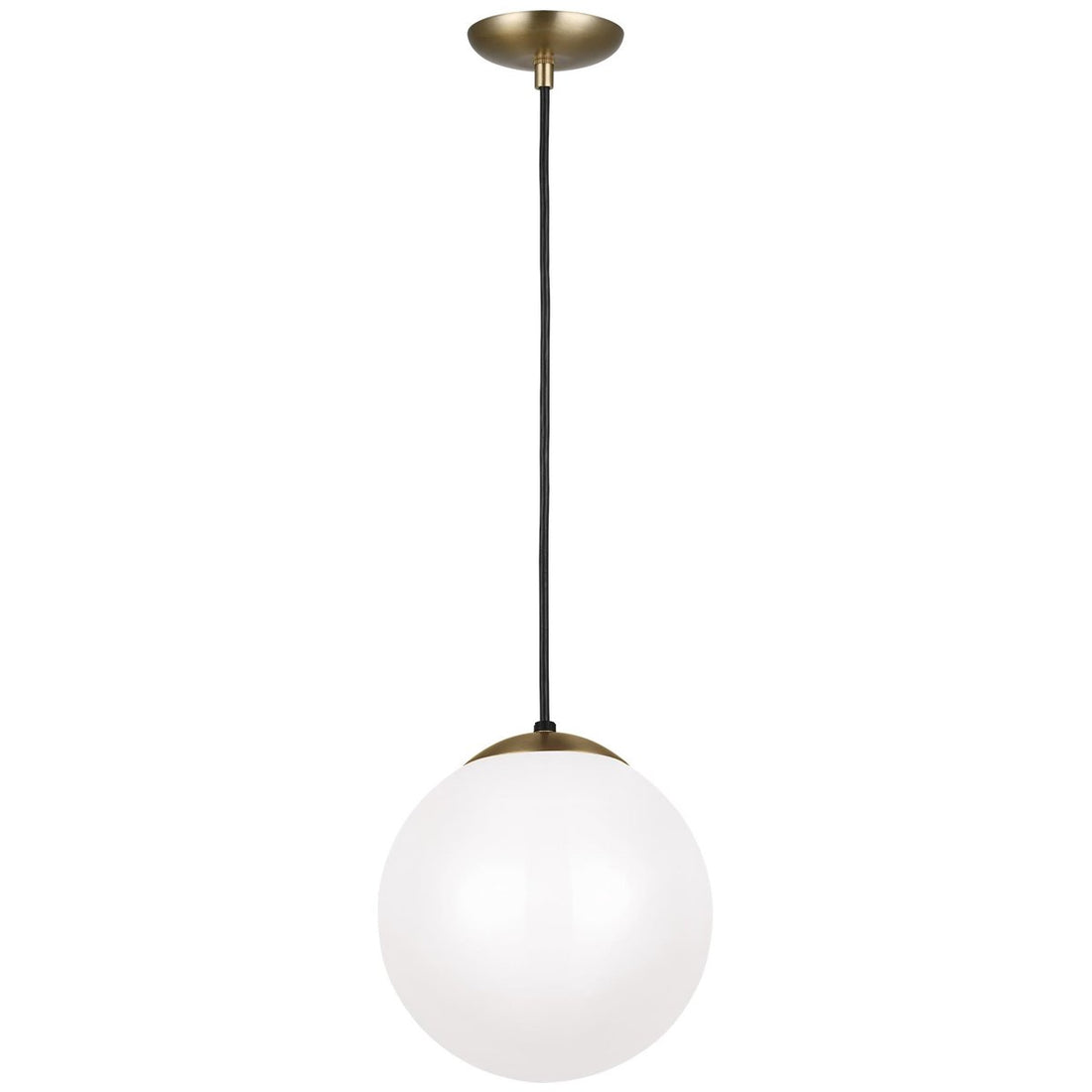 Sea Gull Lighting Leo - Hanging Globe 1-Light Pendant - 150W