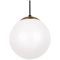 Sea Gull Lighting Leo - Hanging Globe 1-Light Pendant - 150W