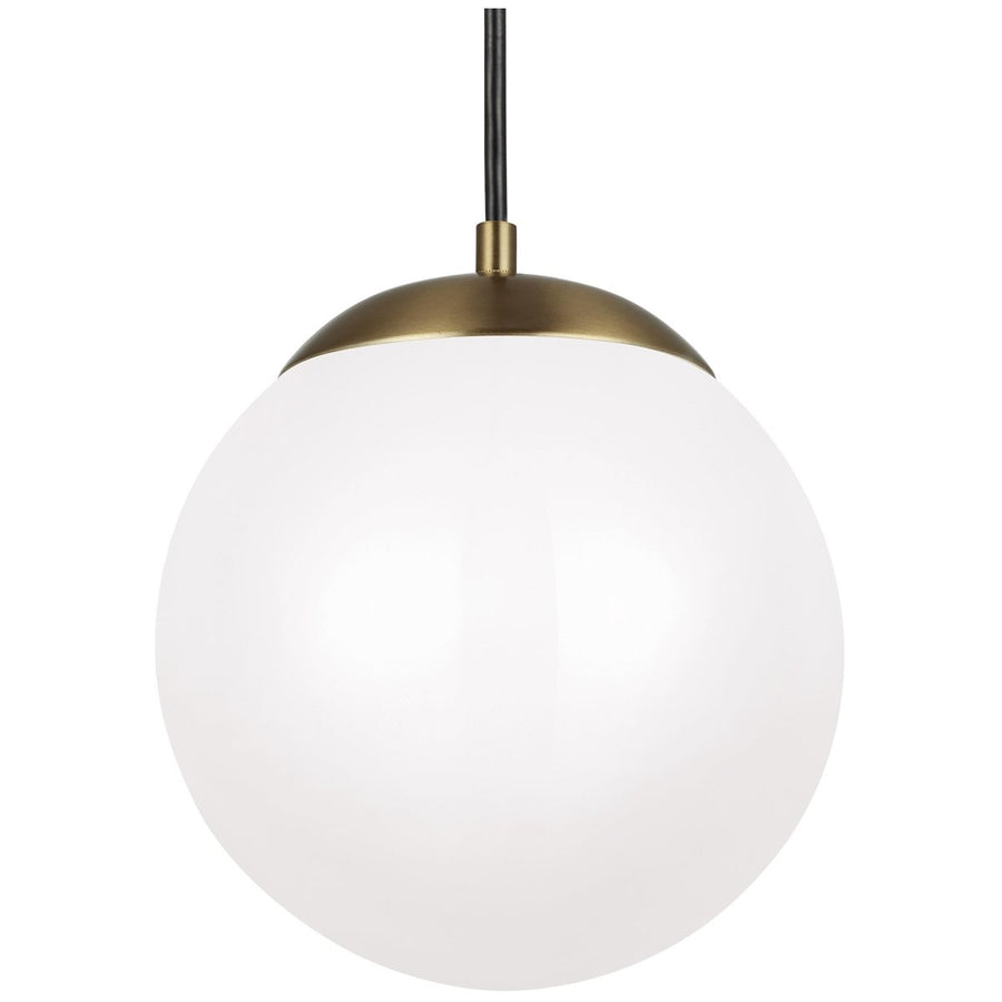 Sea Gull Lighting Leo - Hanging Globe LED Pendant - Satin Bronze