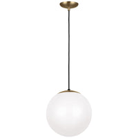 Sea Gull Lighting Leo - Hanging Globe 1-Light Pendant - 150W