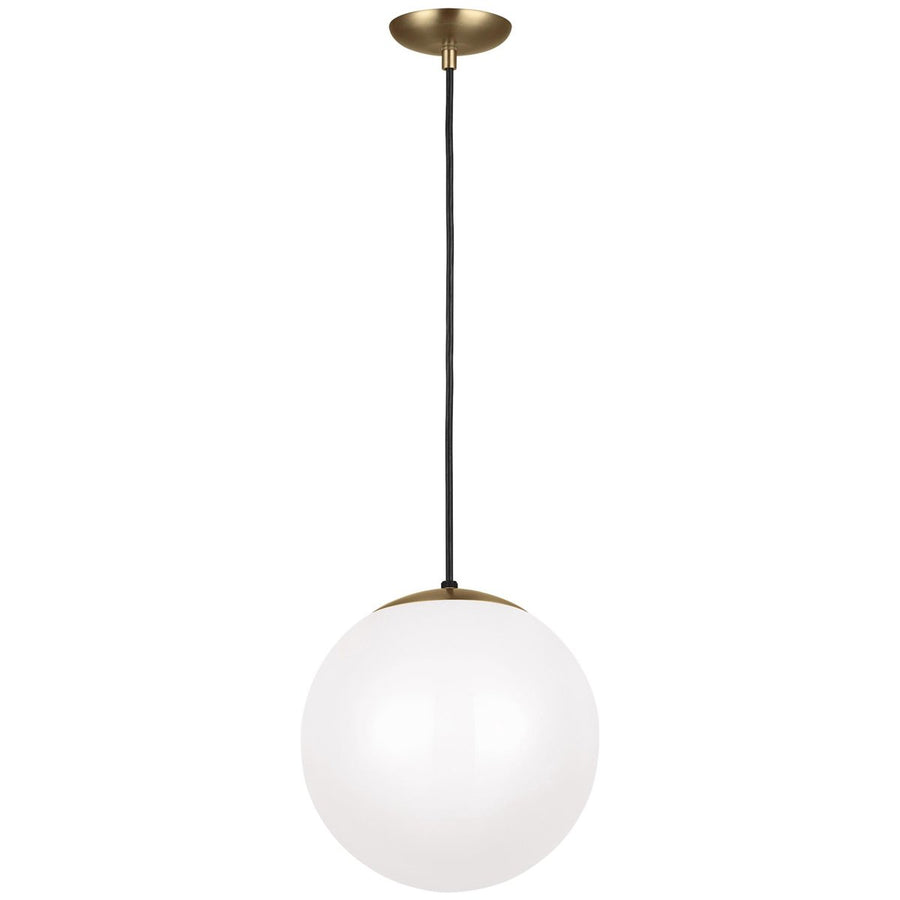 Sea Gull Lighting Leo - Hanging Globe 1-Light Pendant - 150W