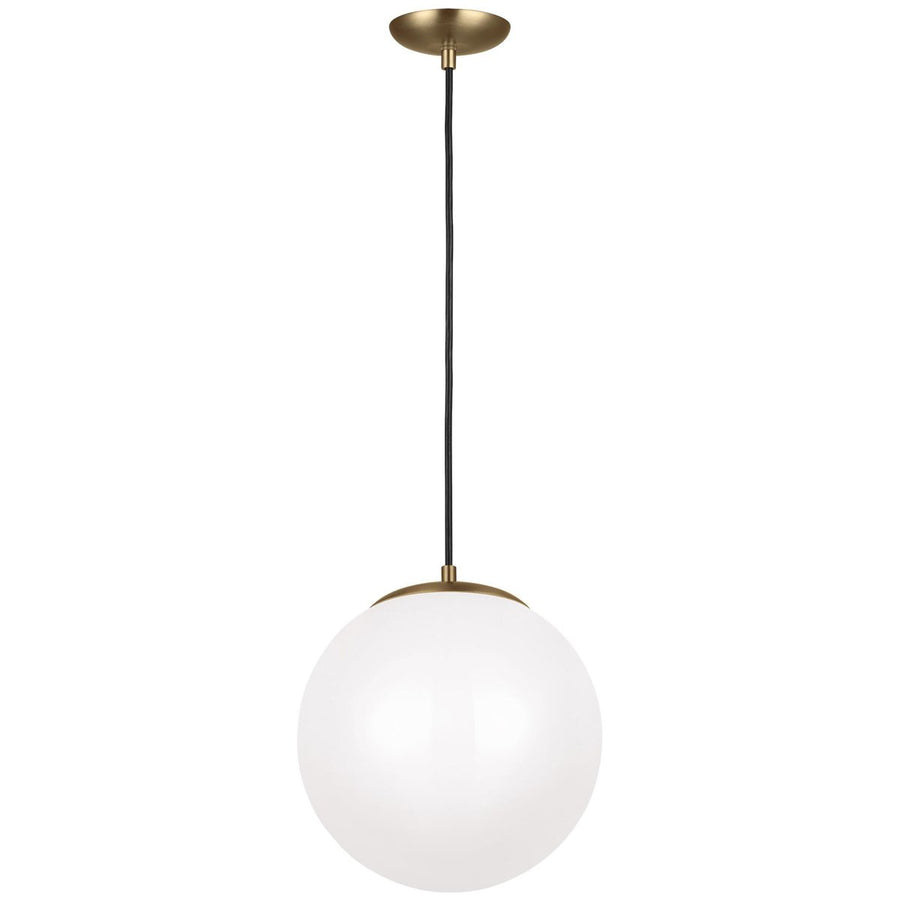 Sea Gull Lighting Leo - Hanging Globe LED Pendant - Satin Bronze