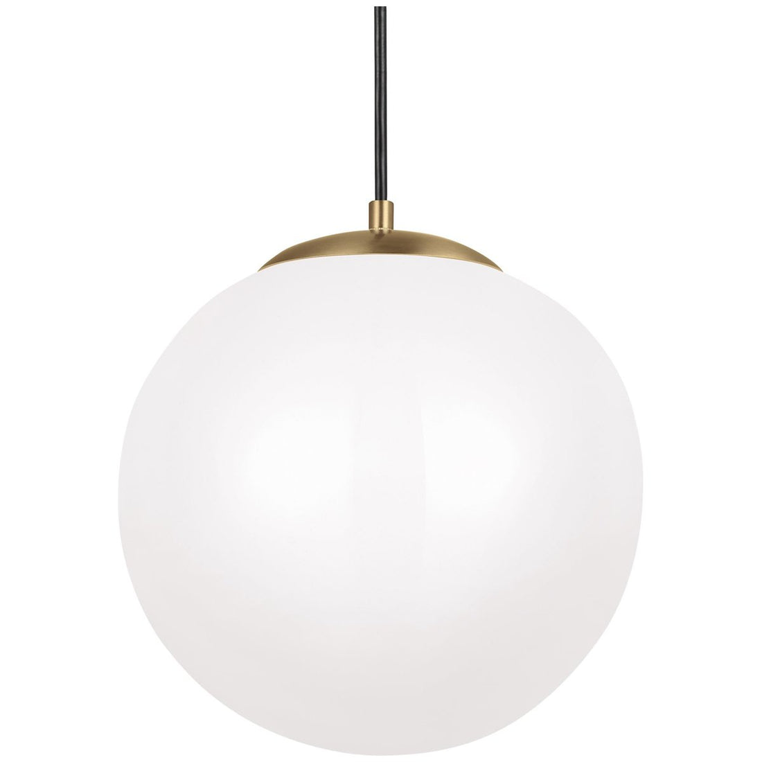 Sea Gull Lighting Leo - Hanging Globe LED Pendant - Satin Bronze