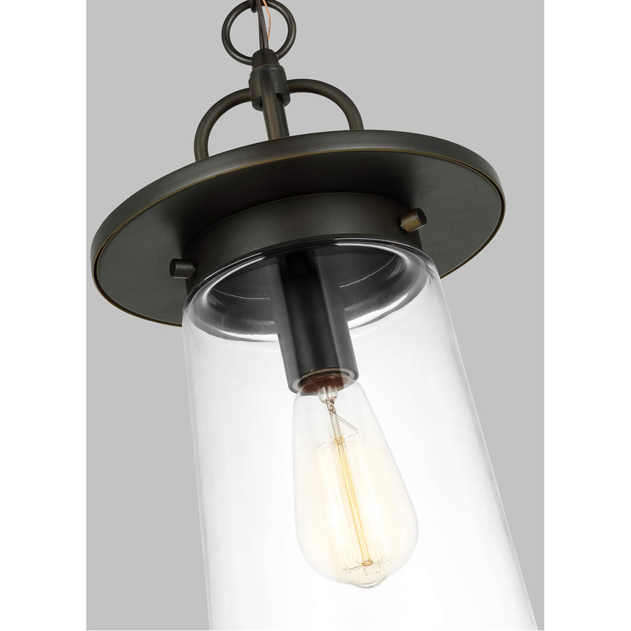 Sea Gull Lighting Tybee 1-Light Outdoor Pendant